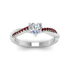 Load image into Gallery viewer, heart-shaped-infinity-twist-diamond-engagement-ring-with-ruby-in-14K-white-gold-FD8253HTRGRUDR-NL-WG