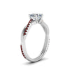 Load image into Gallery viewer, heart-shaped-infinity-twist-diamond-engagement-ring-with-ruby-in-14K-white-gold-FD8253HTRGRUDR-NL-WG