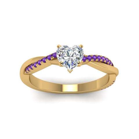 heart-shaped-infinity-twist-diamond-engagement-ring-with-violac-topaz-in-14K-yellow-gold-FD8253HTRGVITO-NL-YG