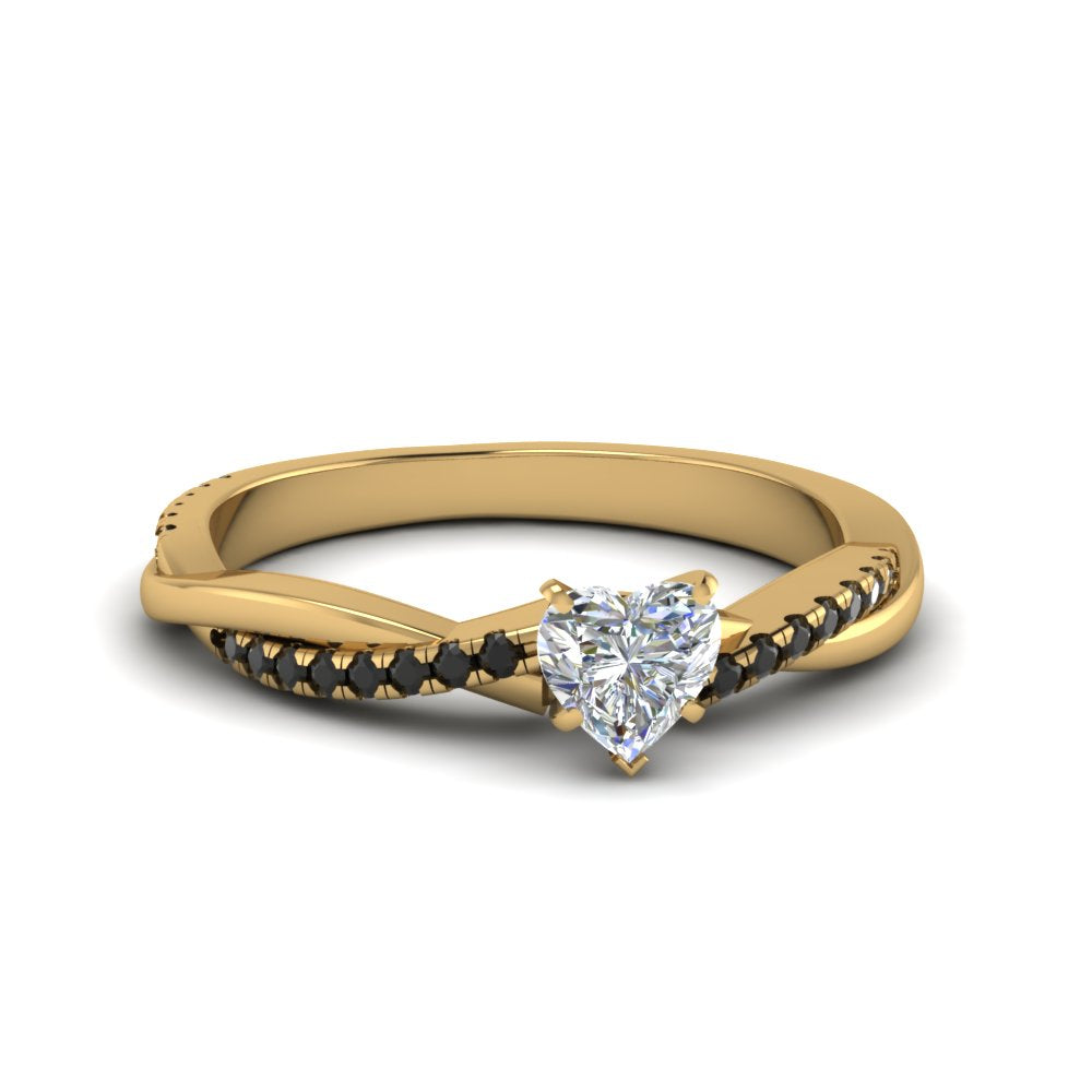 heart-shaped-infinity-twist-engagement-ring-with-black-diamond-in-14K-yellow-gold-FD8253HTRGBLACK-NL-YG