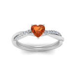 Load image into Gallery viewer, heart-shaped-orange-sapphire-engagement-ring-in-white-gold-FD8253HTRGSAOR-NL-WG-GS.jpg
