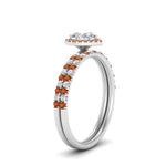 Load image into Gallery viewer, heart-shaped-orange-sapphire-halo-wedding-ring-set-in-white-gold-FD8523HTGSAOR-NL-WG

