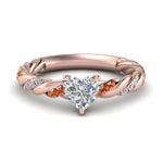 Load image into Gallery viewer, heart-shaped-orange-sapphire-twisted-vine-engagement-ring-in-rose-gold-FD9127HTRGSAOR-NL-RG
