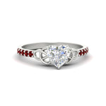 Load image into Gallery viewer, heart-shaped-petite-pave-ruby-fancy-engagement-ring-for-women-in-white-gold-fdenr8061htgrudrsleep-nl-wg
