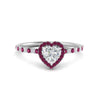 Load image into Gallery viewer, heart-shaped-pink-sapphire-halo-petite-engagement-ring-in-white-gold-FD8523HTRGSADRPIANGLE3-NL-WG