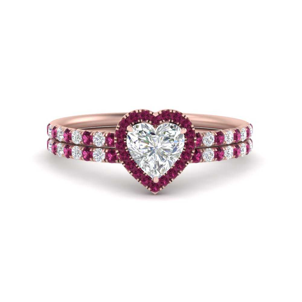 heart-shaped-pink-sapphire-halo-wedding-ring-set-in-rose-gold-FD8523HTGSADRPI-NL-RG