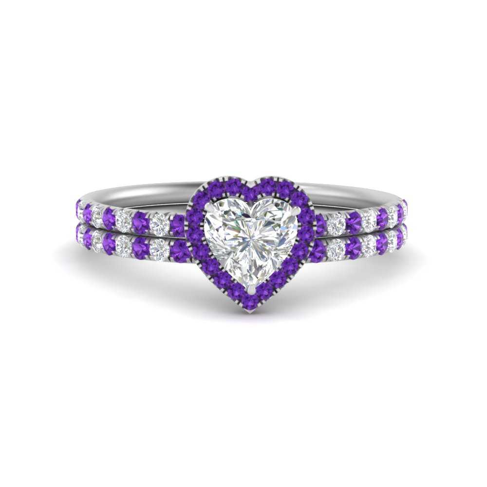 heart-shaped-purple-topaz-halo-wedding-ring-set-in-white-gold-FD8523HTGVITO-NL-WG