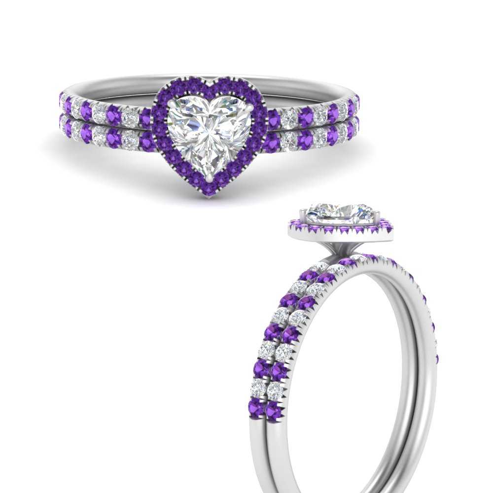 heart-shaped-purple-topaz-halo-wedding-ring-set-in-white-gold-FD8523HTGVITO-NL-WG