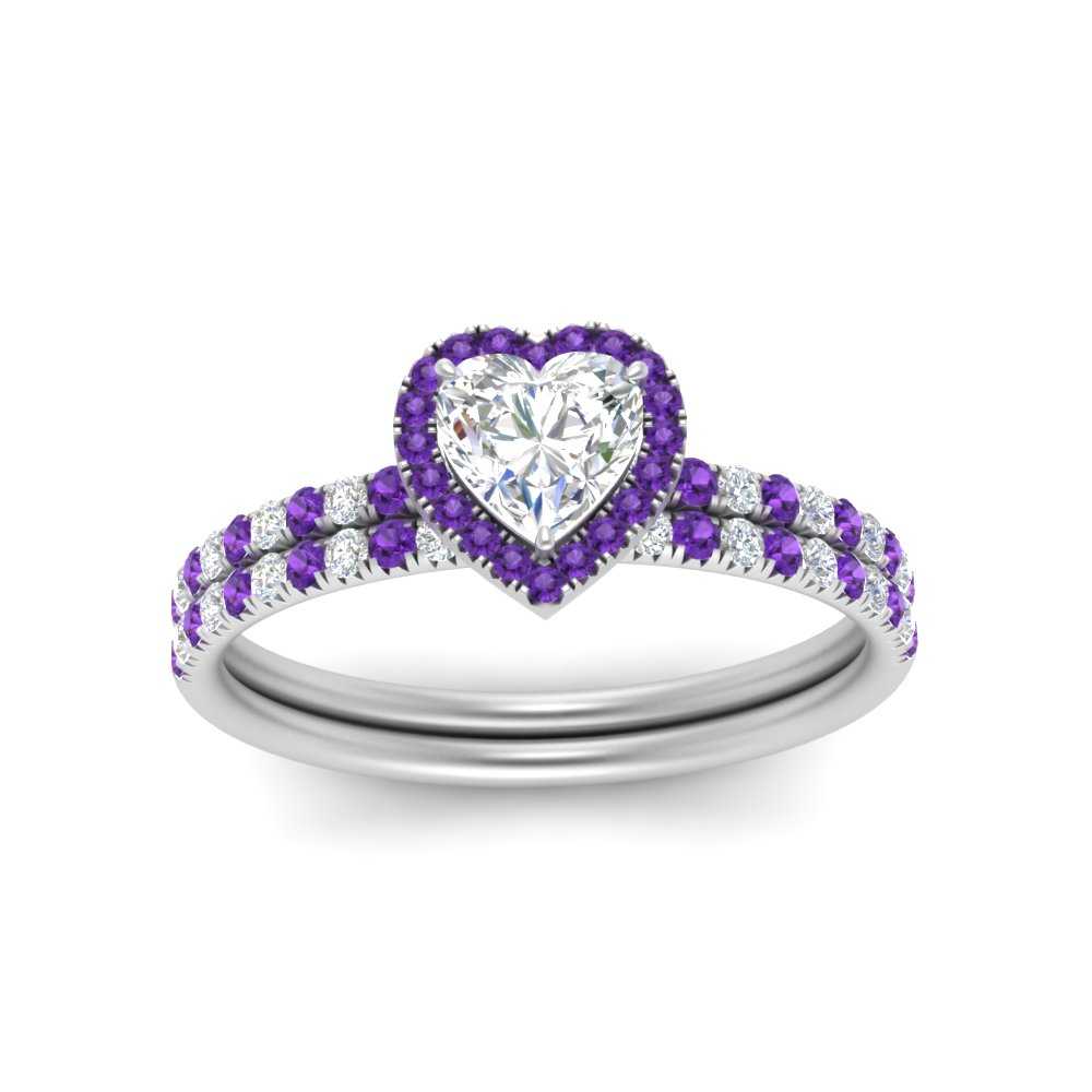 heart-shaped-purple-topaz-halo-wedding-ring-set-in-white-gold-FD8523HTGVITO-NL-WG