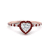 Load image into Gallery viewer, heart-shaped-ruby-halo-petite-engagement-ring-in-rose-gold-FD8523HTRGRUDRANGLE3-NL-RG