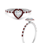Load image into Gallery viewer, heart-shaped-ruby-halo-petite-engagement-ring-in-white-gold-FD8523HTRGRUDRANGLE3-NL-WG
