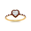 Load image into Gallery viewer, heart-shaped-ruby-halo-petite-engagement-ring-in-yellow-gold-FD8523HTRGRUDRANGLE3-NL-YG