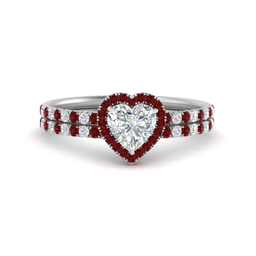 heart-shaped-ruby-halo-wedding-ring-set-in-white-gold-FD8523HTGRUDR-NL-WG