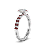 Load image into Gallery viewer, heart-shaped-ruby-halo-wedding-ring-set-in-white-gold-FD8523HTGRUDR-NL-WG
