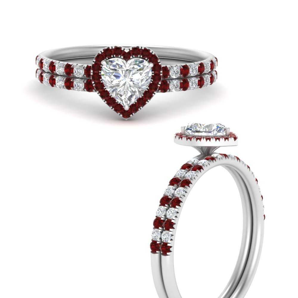 heart-shaped-ruby-halo-wedding-ring-set-in-white-gold-FD8523HTGRUDR-NL-WG