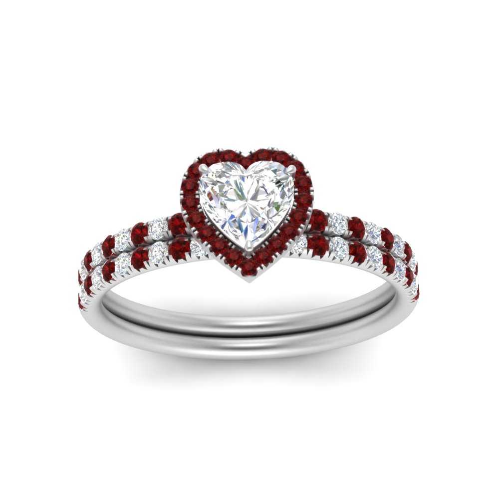 heart-shaped-ruby-halo-wedding-ring-set-in-white-gold-FD8523HTGRUDR-NL-WG