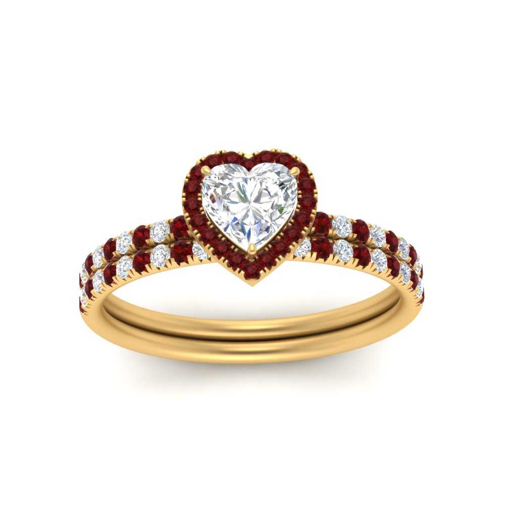 heart-shaped-ruby-halo-wedding-ring-set-in-yellow-gold-FD8523HTGRUDR-NL-YG