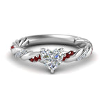 Load image into Gallery viewer, heart-shaped-ruby-twisted-vine-engagement-ring-in-white-gold-FD9127HTRGRUDR-NL-WG
