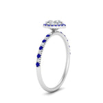 Load image into Gallery viewer, heart-shaped-sapphire-halo-petite-engagement-ring-in-white-gold-FD8523HTRGSABLANGLE3-NL-WG
