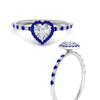 Load image into Gallery viewer, heart-shaped-sapphire-halo-petite-engagement-ring-in-white-gold-FD8523HTRGSABLANGLE3-NL-WG