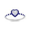 Load image into Gallery viewer, heart-shaped-sapphire-halo-petite-engagement-ring-in-white-gold-FD8523HTRGSABLANGLE3-NL-WG