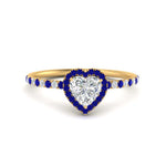 Load image into Gallery viewer, heart-shaped-sapphire-halo-petite-engagement-ring-in-yellow-gold-FD8523HTRGSABLANGLE3-NL-YG
