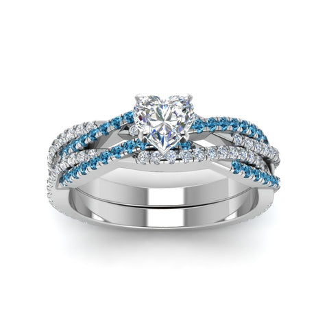 heart-shaped-simple-diamond-twisted-vine-bridal-ring-sets-with-ice-blue-topaz-in-950-Platinum-FD8233HTGICBLTO-NL-WG