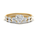 Load image into Gallery viewer, heart-shaped-single-prong-marquise-diamond-engagement-ring-and-band-in-FD9939HT-NL-YG
