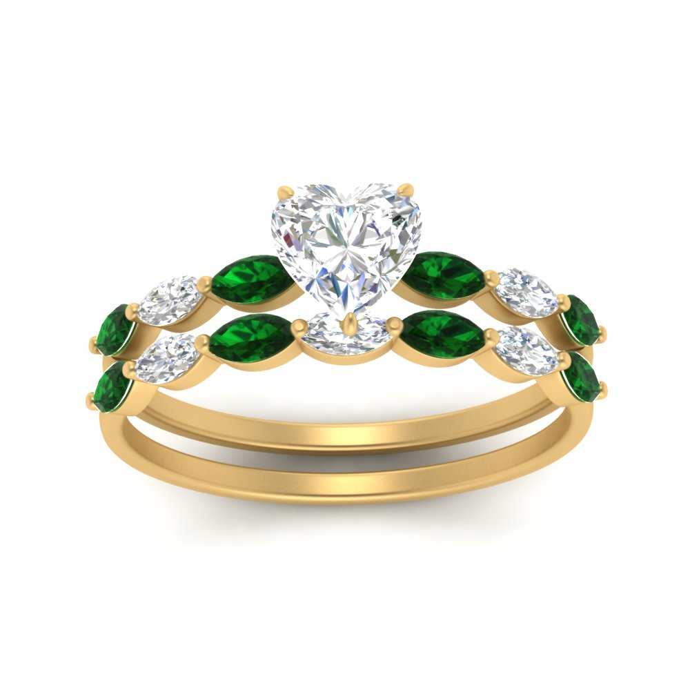 heart-shaped-single-prong-marquise-emerald-engagement-ring-and-band-in-FD9939HTGEMGR-NL-YG