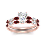 Load image into Gallery viewer, heart-shaped-single-prong-marquise-ruby-engagement-ring-and-band-in-FD9939HTGRUDR-NL-RG
