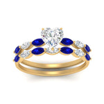 Load image into Gallery viewer, heart-shaped-single-prong-marquise-sapphire-engagement-ring-and-band-in-FD9939HTGSABL-NL-YG
