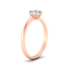 Load image into Gallery viewer, Heart Solitaire Ring With Floral Head
