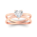 Load image into Gallery viewer, heart-shaped-split-shank-single-stone-ring-in-rose-gold-fdenr1008htangle5-nl-rg