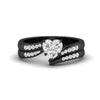 Load image into Gallery viewer, heart-shaped-swirl-channel-diamond-bridal-black-set-in-black-gold-FDENS4028HT-NL-BG.jpg