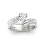 Load image into Gallery viewer, heart-shaped-swirl-channel-diamond-bridal-set-in-white-gold-FDENS4028HT-NL-WG.jpg
