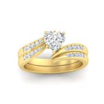 Load image into Gallery viewer, heart-shaped-swirl-channel-diamond-bridal-set-in-yellow-gold-FDENS4028HT-NL-YG.jpg
