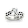 Load image into Gallery viewer, heart-shaped-swirl-channel-diamond-bridal-set-with-black-diamond-in-white-gold-FDENS4028HTGBLACK-NL-WG.jpg