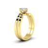 Load image into Gallery viewer, heart-shaped-swirl-channel-diamond-bridal-set-with-black-diamond-in-yellow-gold-FDENS4028HTGBLACK-NL-YG.jpg