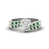 Load image into Gallery viewer, heart-shaped-swirl-channel-diamond-bridal-set-with-emerald-in-white-gold-FDENS4028HTGEMGR-NL-WG.jpg