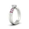 Load image into Gallery viewer, heart-shaped-swirl-channel-diamond-bridal-set-with-pink-sapphire-in-white-gold-FDENS4028HTGSADRPI-NL-WG.jpg