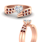 Load image into Gallery viewer, heart-shaped-swirl-channel-diamond-bridal-set-with-ruby-in-rose-gold-FDENS4028HTGRUDR-NL-RG.jpg

