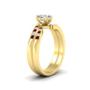 Load image into Gallery viewer, heart-shaped-swirl-channel-diamond-bridal-set-with-ruby-in-yellow-gold-FDENS4028HTGRUDR-NL-YG.jpg