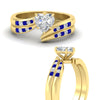 Load image into Gallery viewer, heart-shaped-swirl-channel-diamond-bridal-set-with-sapphire-in-yellow-gold-FDENS4028HTGSABL-NL-YG.jpg