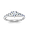 Load image into Gallery viewer, heart-shaped-swirl-engraved-channel-accent-diamond-engagement-ring-in-FD122866HTR-NL-WG