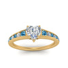 Load image into Gallery viewer, heart-shaped-swirl-engraved-channel-accent-diamond-engagement-ring-with-blue-topaz-in-FD122866HTRGICBLTO-NL-YG