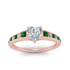 Load image into Gallery viewer, heart-shaped-swirl-engraved-channel-accent-diamond-engagement-ring-with-emerald-in-FD122866HTRGEMGR-NL-RG