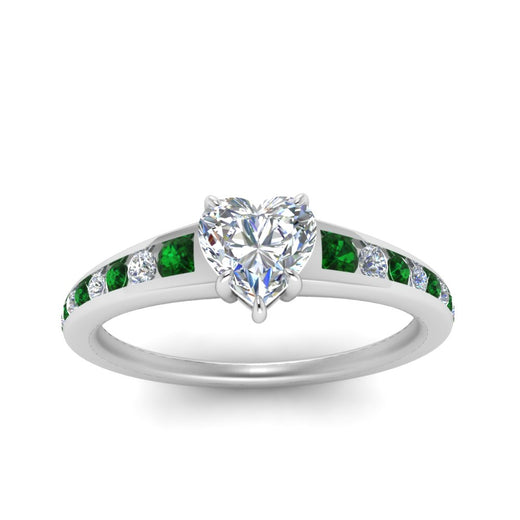 heart-shaped-swirl-engraved-channel-accent-diamond-engagement-ring-with-emerald-in-FD122866HTRGEMGR-NL-WG
