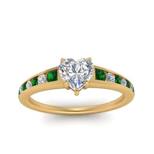 heart-shaped-swirl-engraved-channel-accent-diamond-engagement-ring-with-emerald-in-FD122866HTRGEMGR-NL-YG