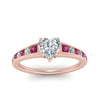 Load image into Gallery viewer, heart-shaped-swirl-engraved-channel-accent-diamond-engagement-ring-with-pink-sapphire-in-FD122866HTRGSADRPI-NL-RG