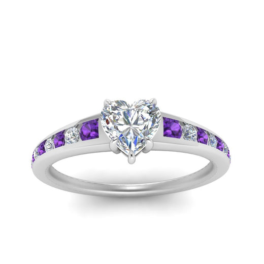 heart-shaped-swirl-engraved-channel-accent-diamond-engagement-ring-with-purple-topaz-in-FD122866HTRGVITO-NL-WG